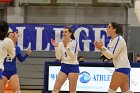 Volleyball vs Babson  Wheaton Women's Volleyball vs Babson College. - Photo by Keith Nordstrom : Wheaton, Volleyball, VB